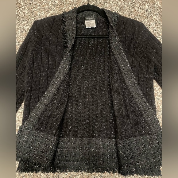 CHANEL Vintage  🌟 Cashmere blend 100% AUTHENTIC - Picture 10 of 16
